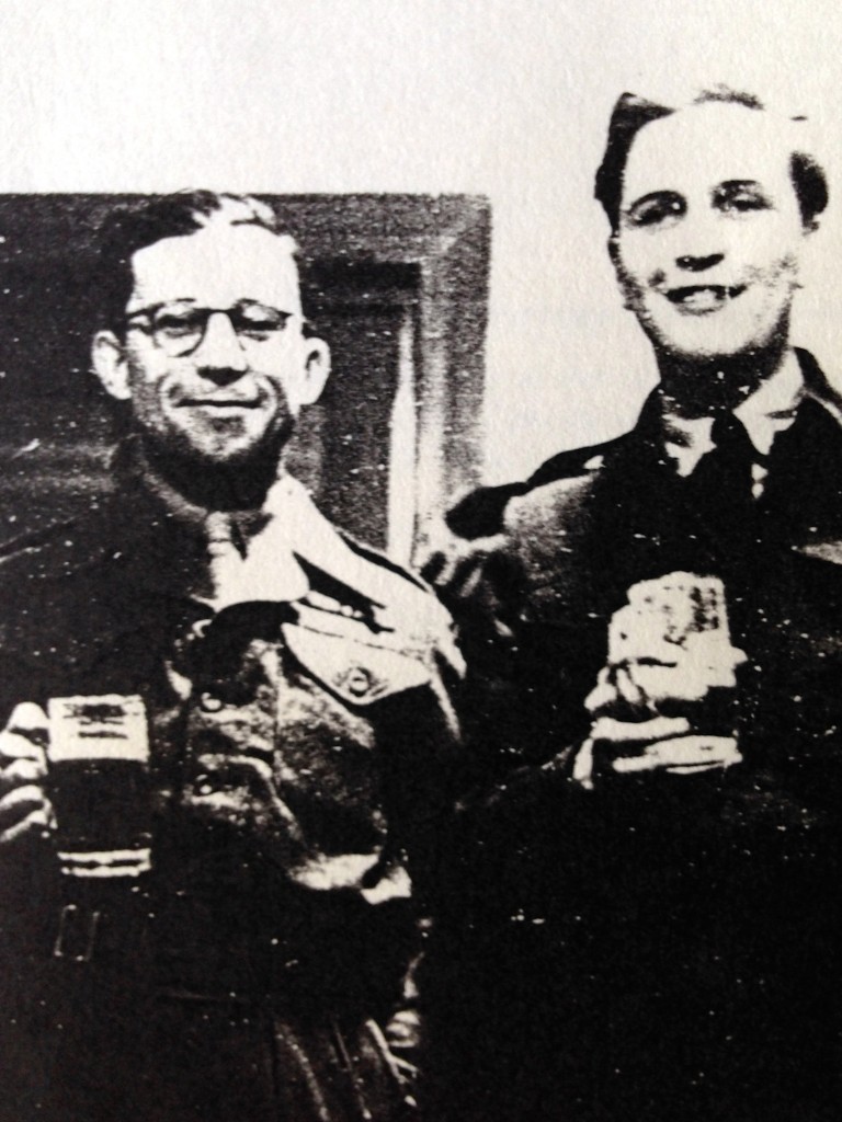 Ron Savage 1946 (On left)